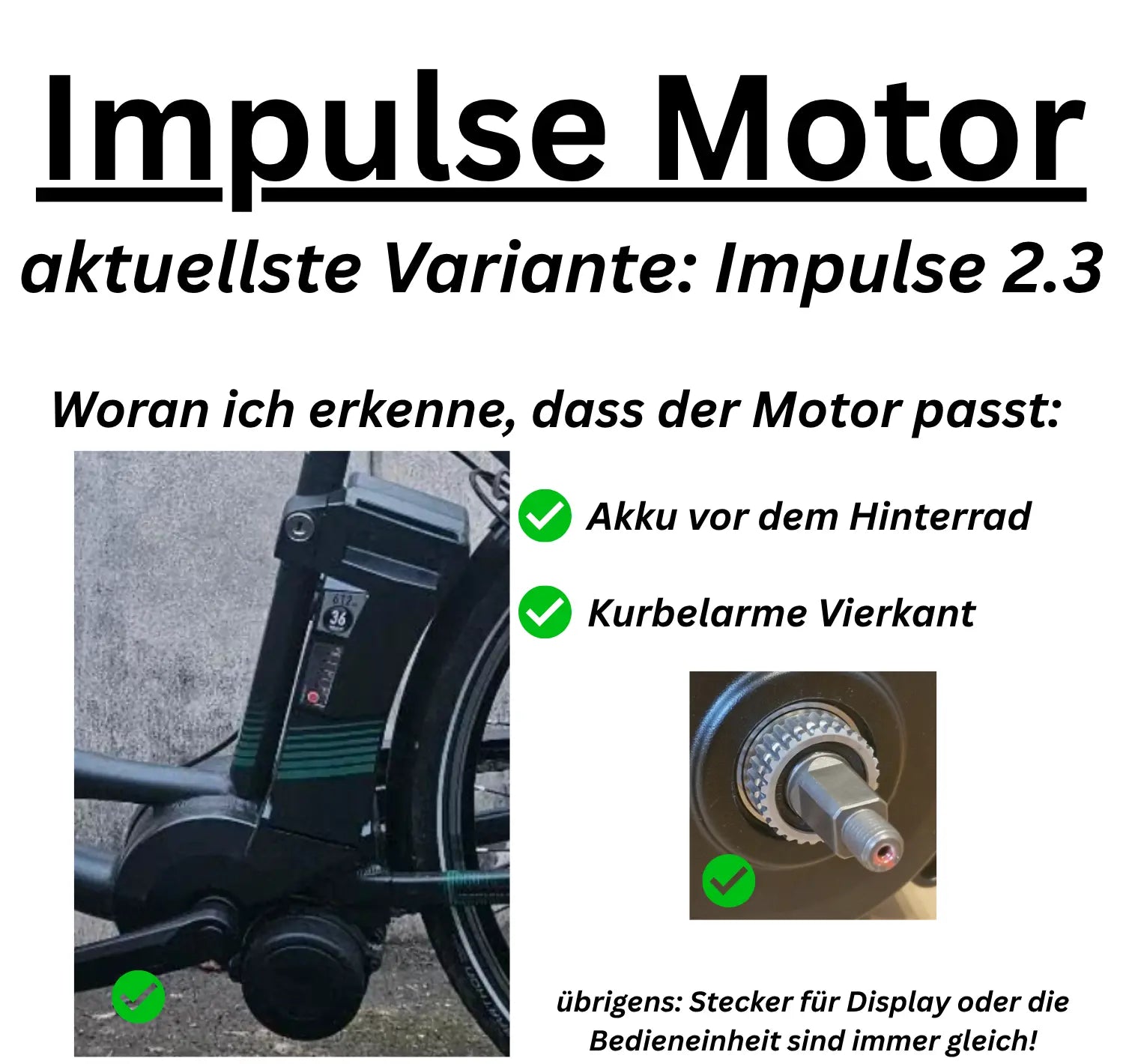 Motor erkennen